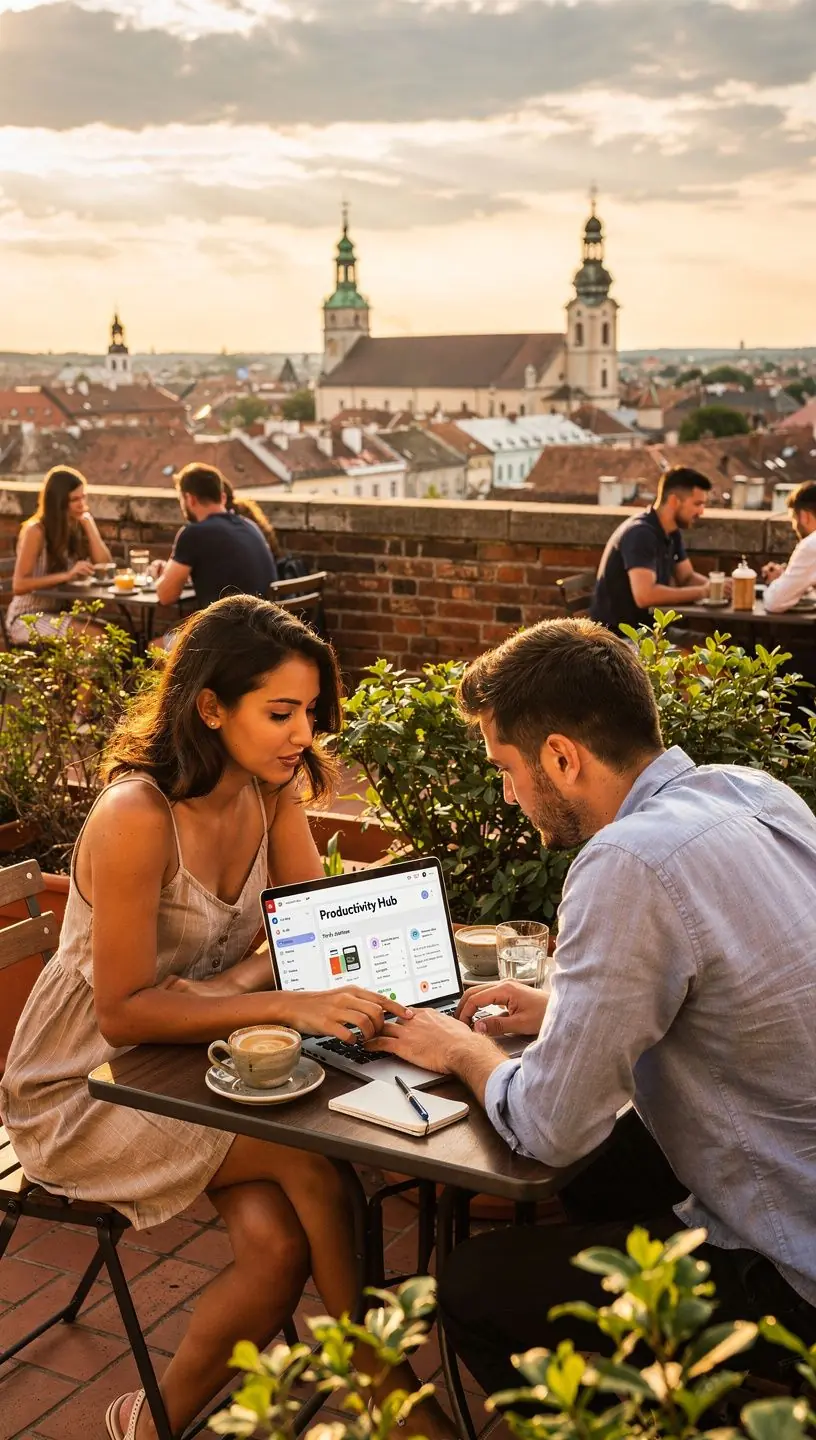 Imagine reprezentând un ghid pas cu pas pentru implementarea unor unelte digitale în rutina de lucru.